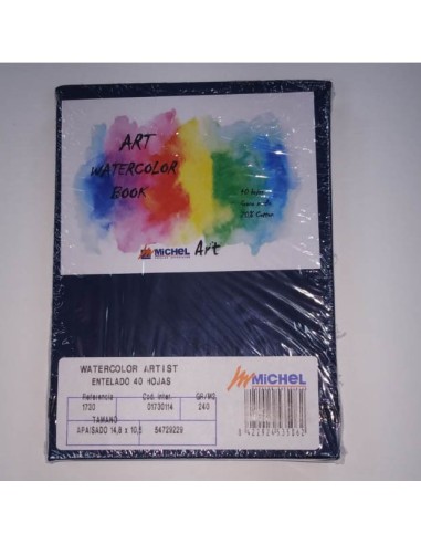 Watercolor Artist Book