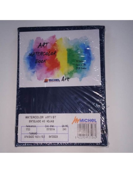 Watercolor Artist Book