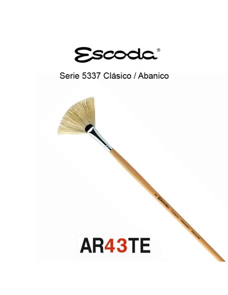 Pincel Abanico serie 5337 Clásico