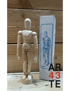 Maniquí masculino 20cm 2