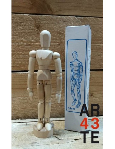 Maniquí masculino 20cm