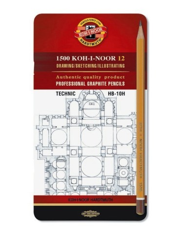 Professional graphite pencils