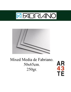 Mixed Media 50x65cm. 250gr. Fabriano