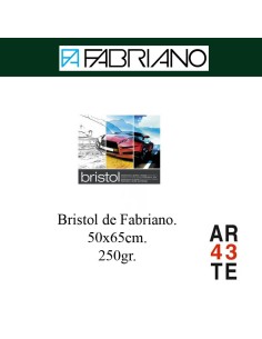 Bristol 50x65cm. 250gr. Fabriano