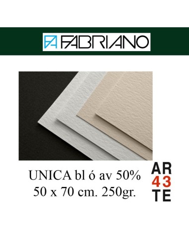 UNICA. 50X70 250GR FABRIANO