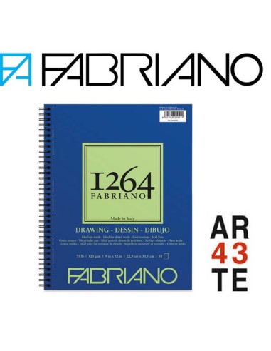 1264 Drawing Paper 180g. Fabriano. Espiral
