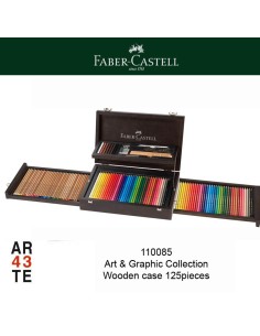 Art & Graphic Collection Wooden case 125pieces 2