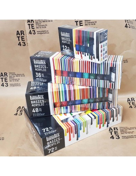 Basics acrylic, Liquitex