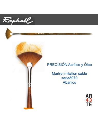 Pincel PRECISION  Abanico serie 8970 by Raphaël