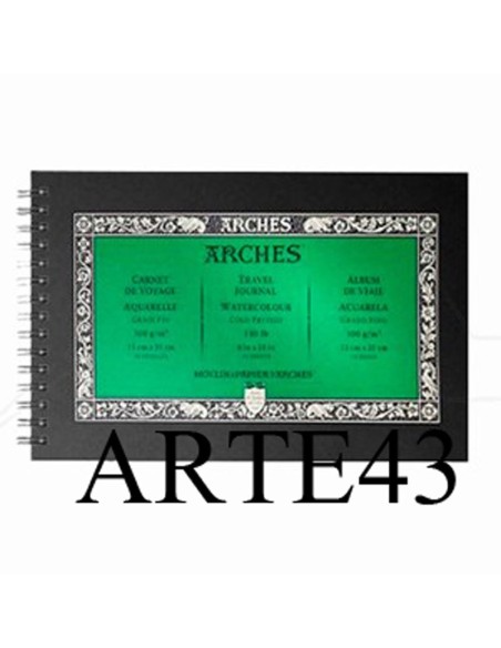 Arches espiral. 15 x 25cm . Grano fino