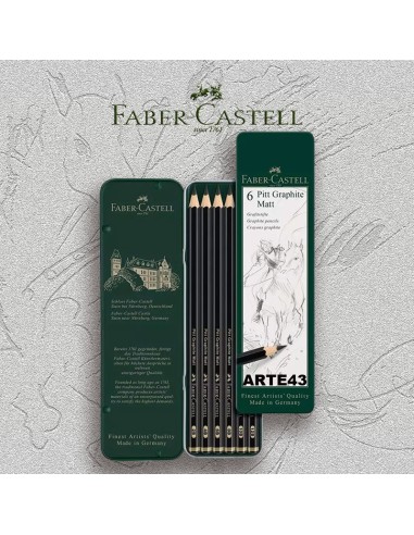 6 Pitt Graphite matt