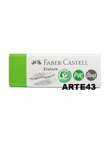 Dust free. Erasure Faber Castell