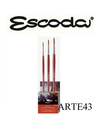 Álvaro Castagnet. Set pinceles