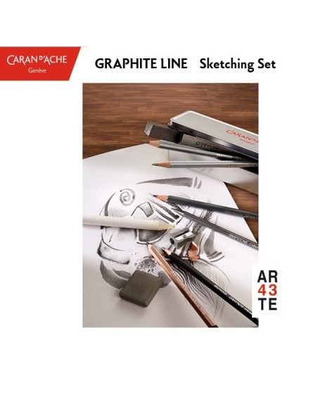 Graphite line Sketching set
