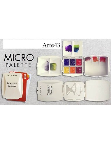 Portable painter micro. Paleta portátil micro