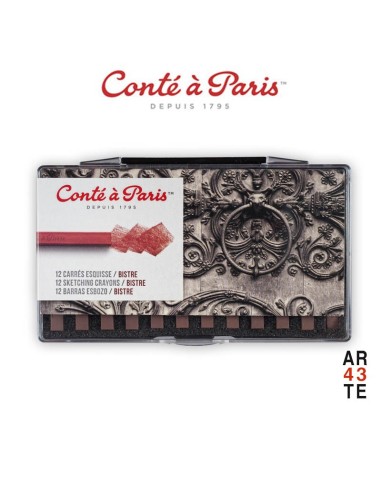 Barras esbozo/ Bistre (carrés)