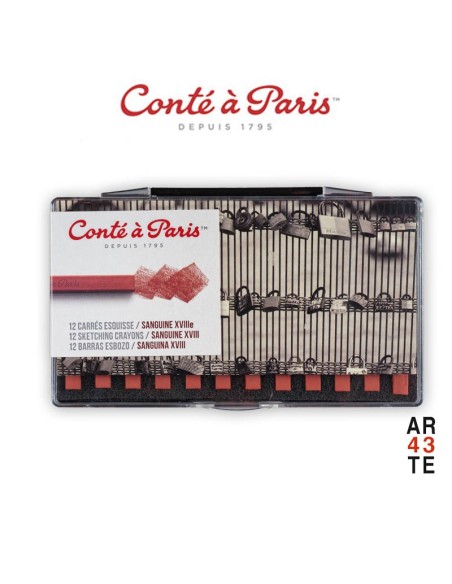 Barras esbozo/ Sanguina XVIII (carrés)