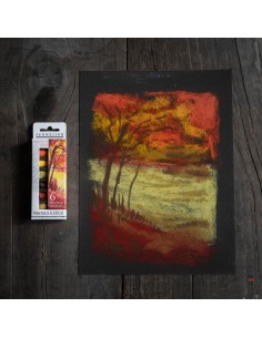 Pastel a l´ecu (6 medios... 2