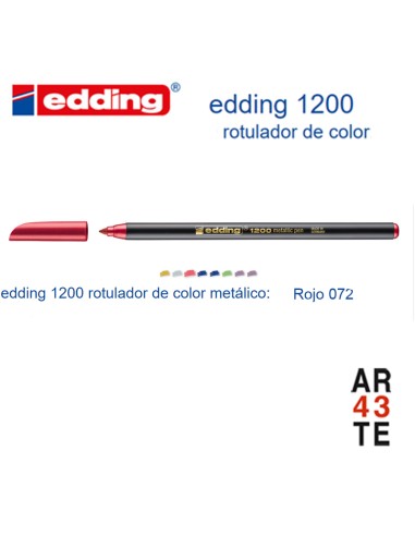 Rotulador Edding 1200 Metálico