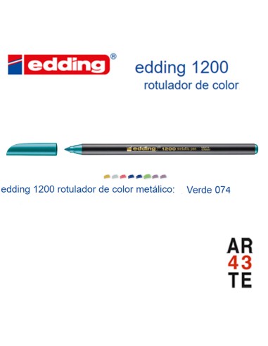 Rotulador Edding 1200 Metálico