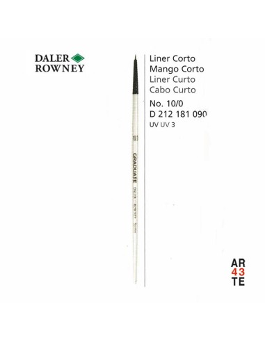 Pincel Liner corto serie Graduate