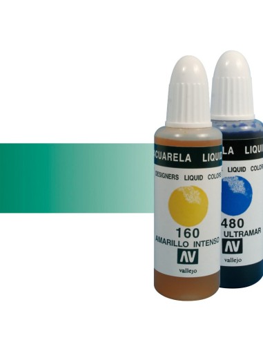 Acuarela líquida Vallejo